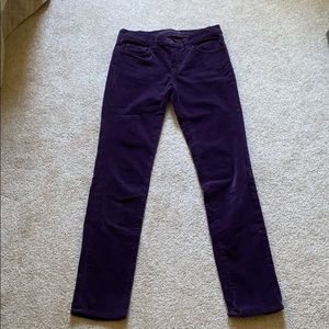 J Brand Skinny Leg in Aubergine